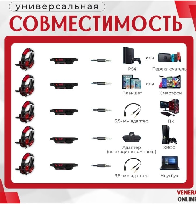 Наушники игровые