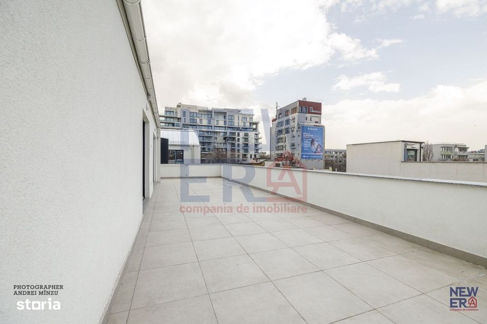 Apartament NOU 3 camere cu terasa 50 mp in bloc boutique, zona Herestr