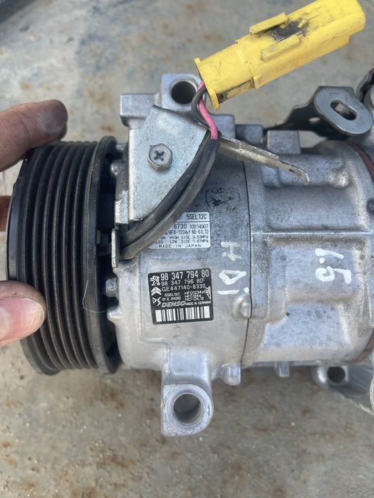 Compresor clima 1.5hdi Peugeot 3008 Cod-9834779480 DENSO