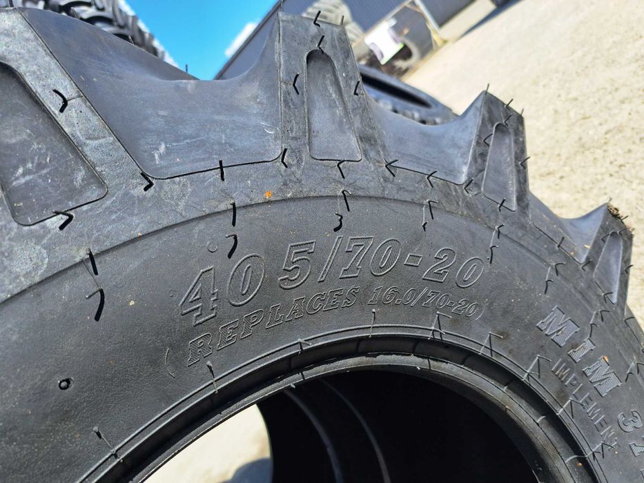 Anvelope noi 405/70-20 cu 14 pliuri pentru manitou marca MRL