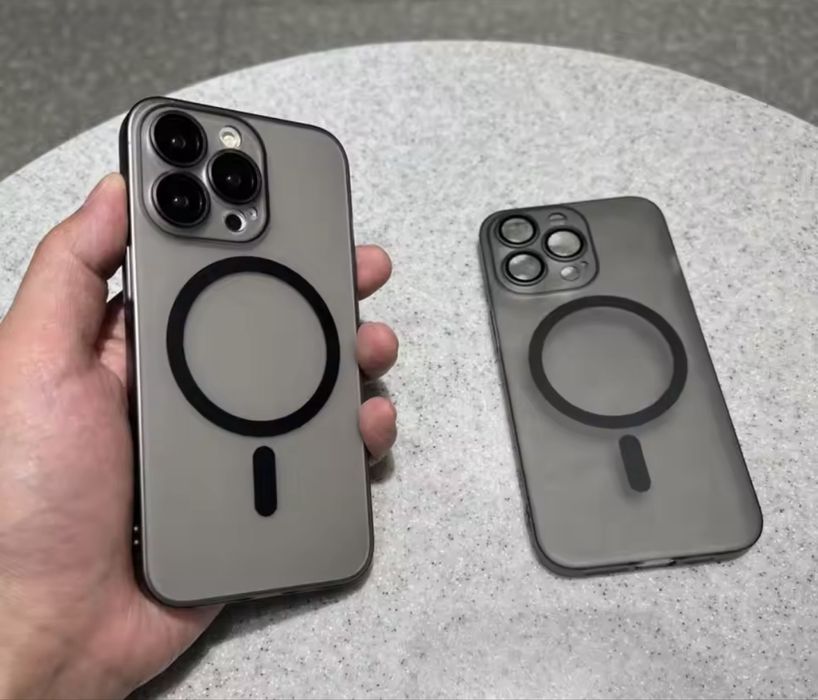 iPhone 17,16 всички модели ултра-тънък MagSafe кейс с протектор камера