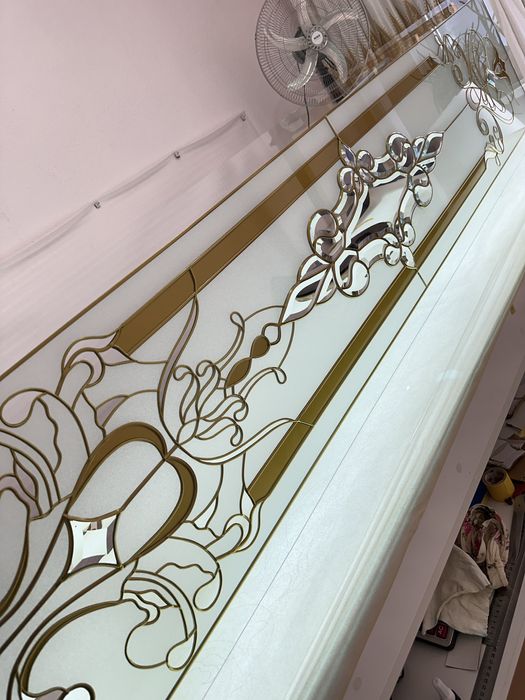 Витраж. Ойналарга гул солиш хизмати. Hayat_Glass_Vitraj