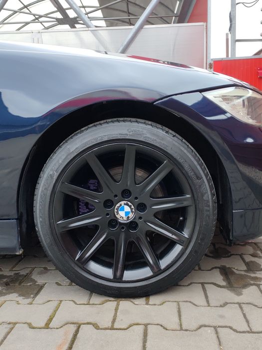 Vând jante bmw style 95 cu tot cu cauciucuri 5x120