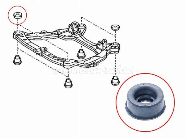 Сайлентблок Toyota Highlander