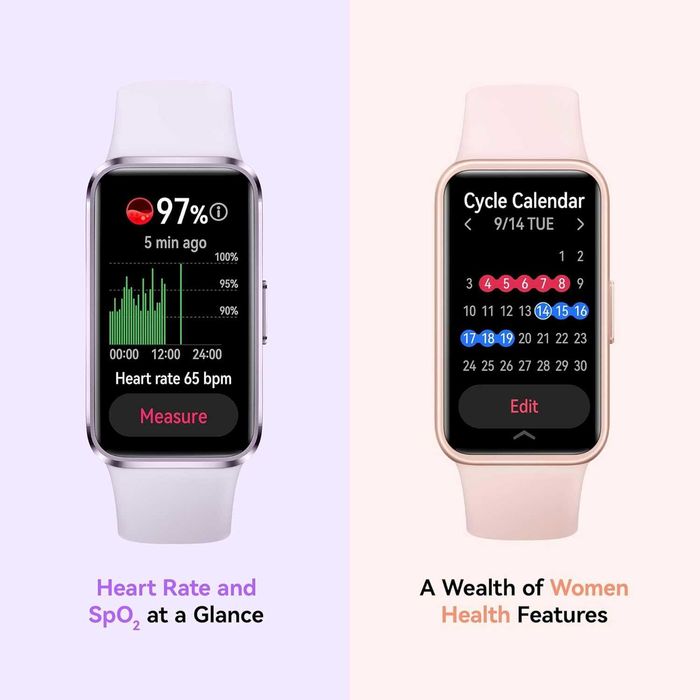 Смарт гривна Huawei Band 10 (Алуминиев корпус) Blue - Най-новият модел