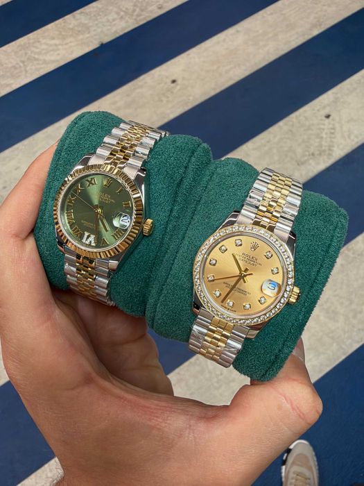 rolex datejust 31mm двуцветен