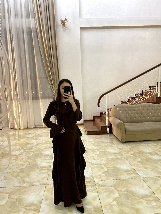 Платье женские коричневый