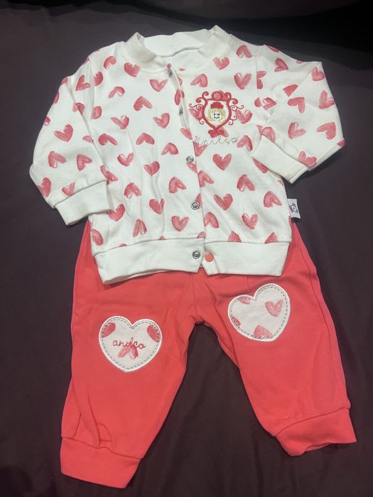 Костюм для девочки, сарафан, боди