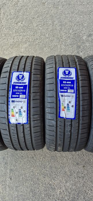 4 anvelope vara noi Sunwide 225/35/19,dot 2025.Pretul este pe bucata.