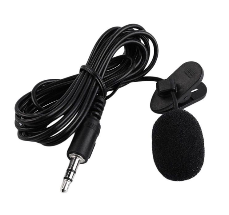 Microfon Lavaliera Jack 3.5mm, universal Camera GoPro Navi Dslr PC etc