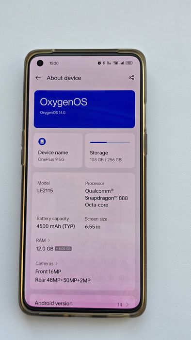 Игровой Смартфон OnePlus 9 12(+12)/256Gb
