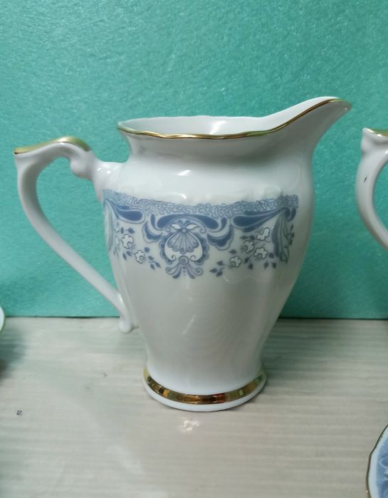 Сервиз за чай / кафе с 15 части, Български порцелан от ИЗИДА