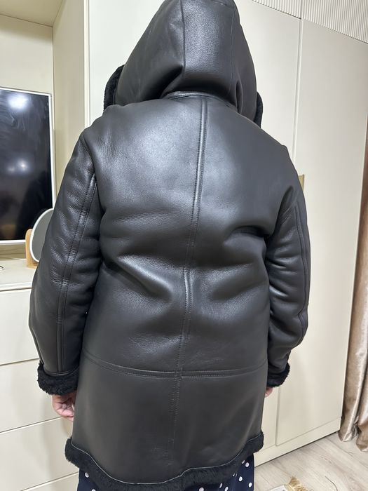 Продам кожанную дубленку зима