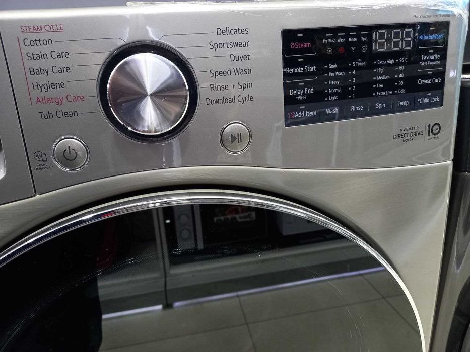 Стиральная машина LG 15 кг F0L9DYP2S AI DD TurboWash Steam ThinQ