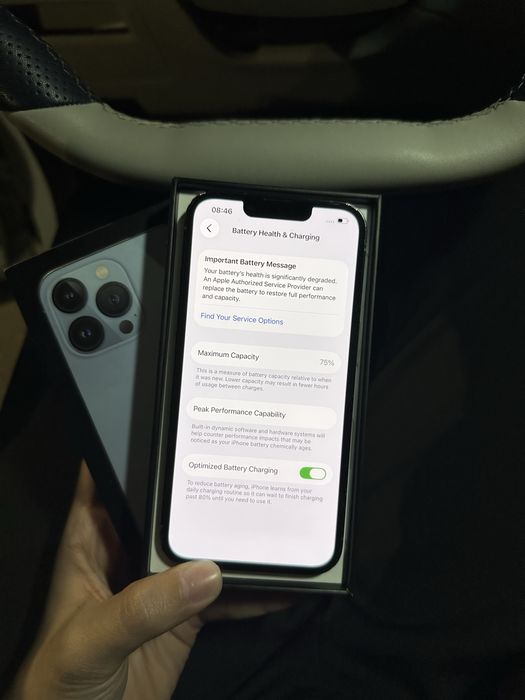 Iphone 13 pro 128Gb 75%