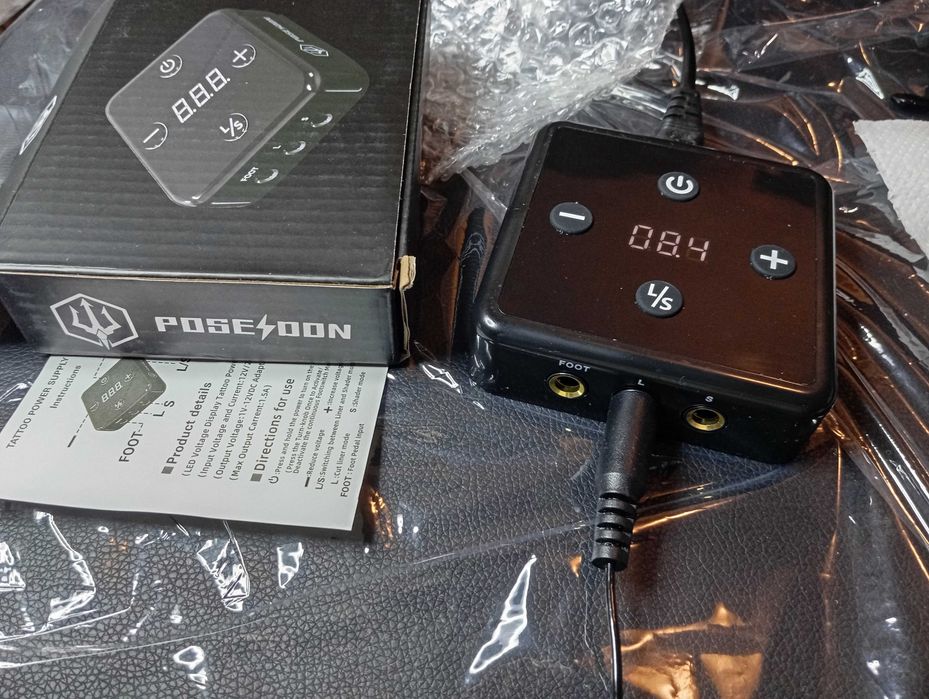 KIT Nou aparat de tatuaj MAST Sensor 2, echipat cu motor MCore + sursă etc