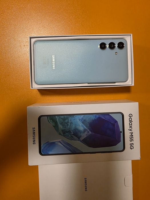 Samsung M55 5G 128gb 8gb Green resigilat factura garantie bonus