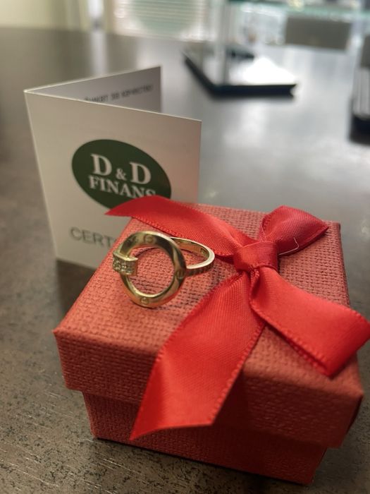 Златен пръстен 2.08 гр 14 к