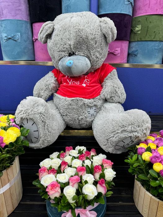 Teddy yumshoq o'yinchoqalar"teddi" Teddy bear ayiqchalalar 45 sm 3metr