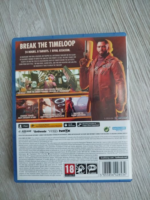 Deathloop игра за  Ps5