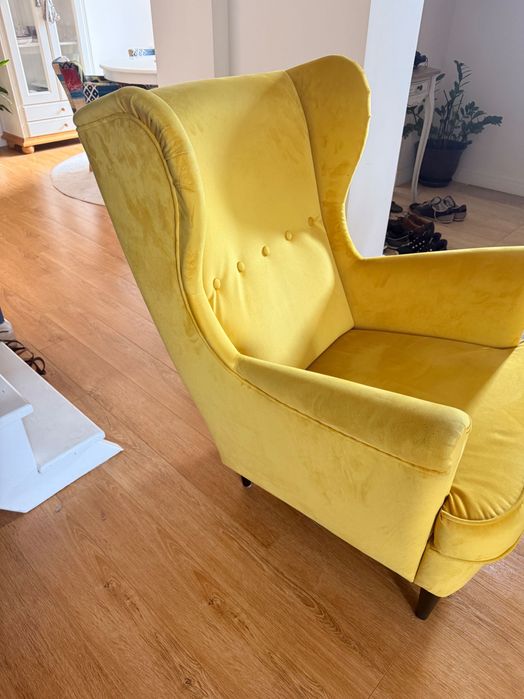 Fotoliu galben Ikea