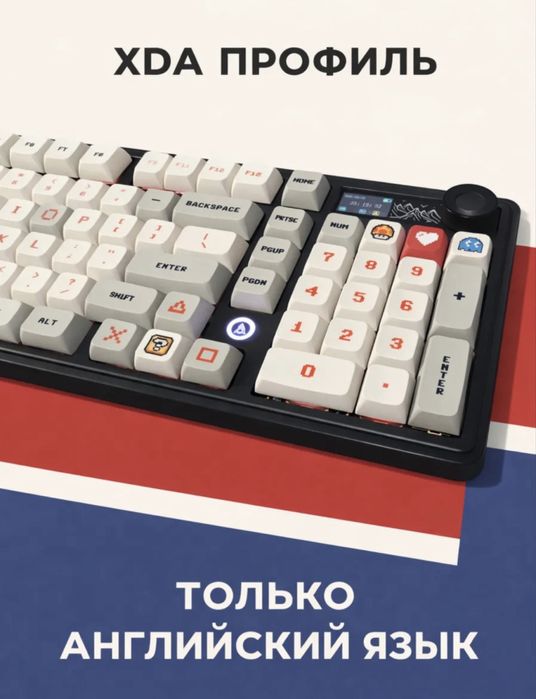 Кейкапы Mario на клавиатуру