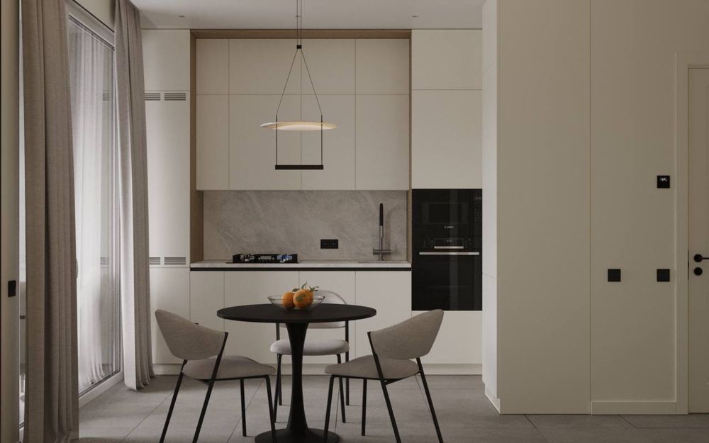 ПРОДАЁТСЯ КВАРТИРА! Готовый дизайн проект в стиле минимализма