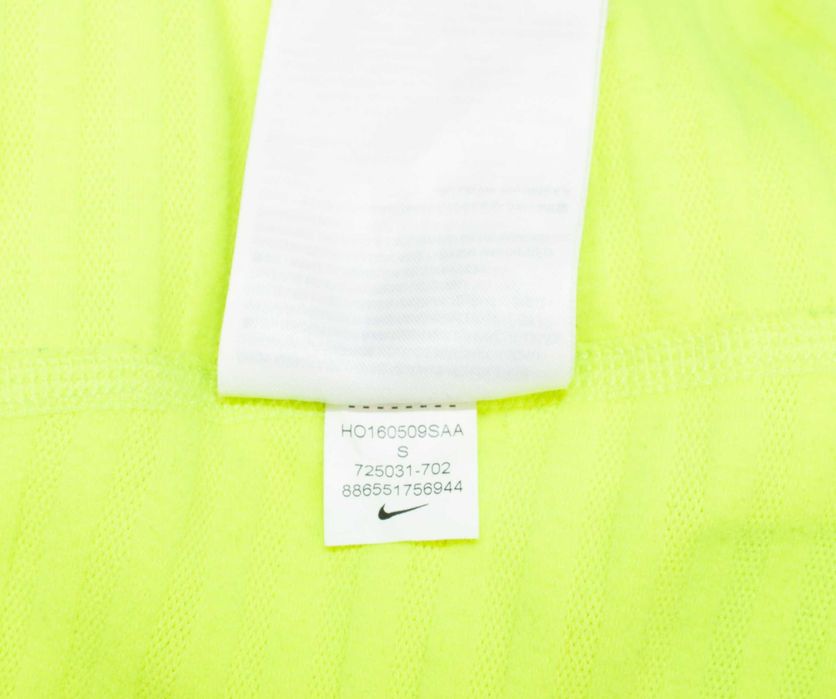 Nike Pro Warm Compression мъжка спортна блуза електриково зелено S