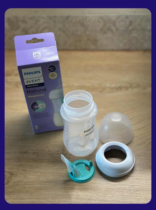 Шише за хранене Philips Avent Natural Response SCY673/01 + устройство