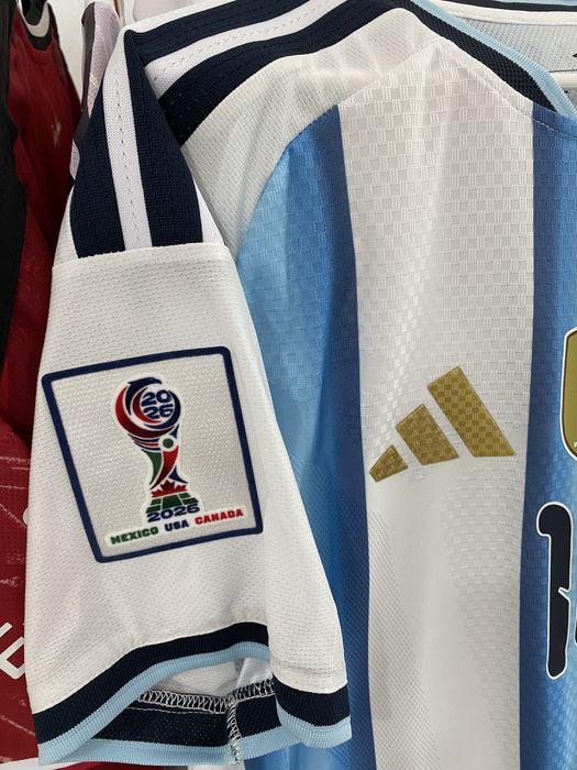Tricou Argentina World Cup 26 home cu Messi