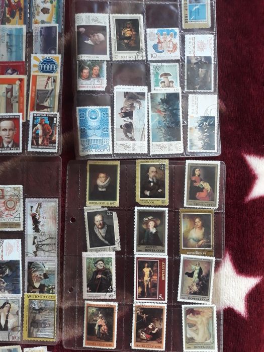 Почтовые марки..