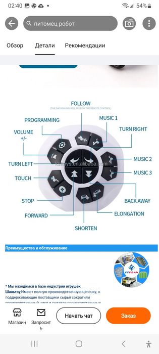Собачка на пульту