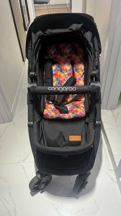 Комбинирана количка CANGAROO Stefanie 2в1 шарена