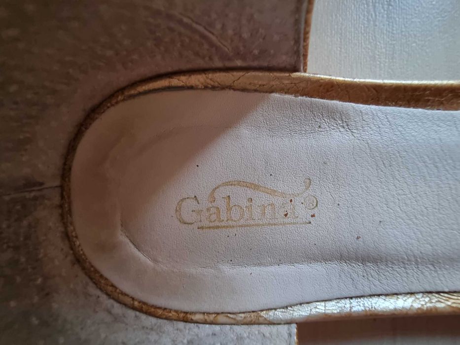 Дамски сандали от естествена кожа Gabina - 37 номер