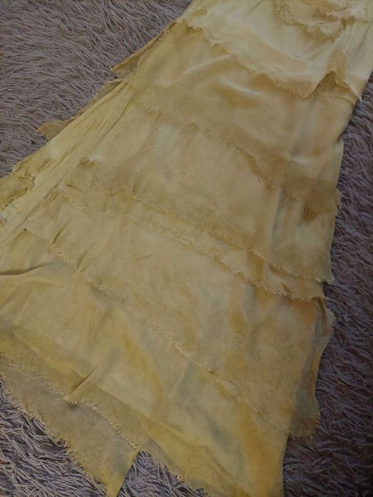 Платье фирмы collins и Итальянское в лимонном цвете