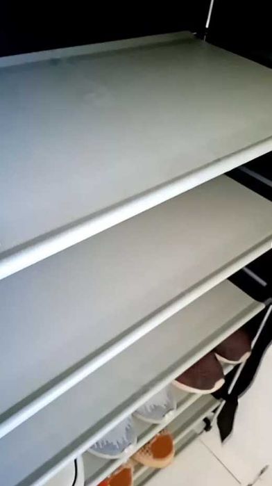 Нов гардероб за обувки от плат, гардероб от плат за затворен коридор