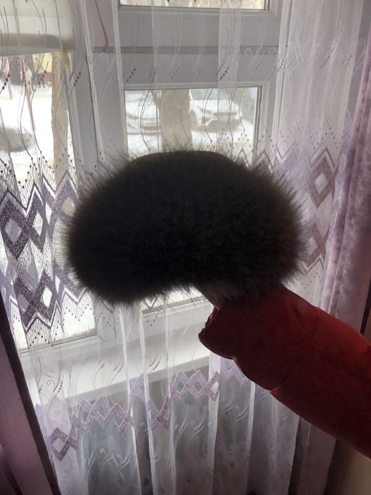 Шапка натуральная кожа