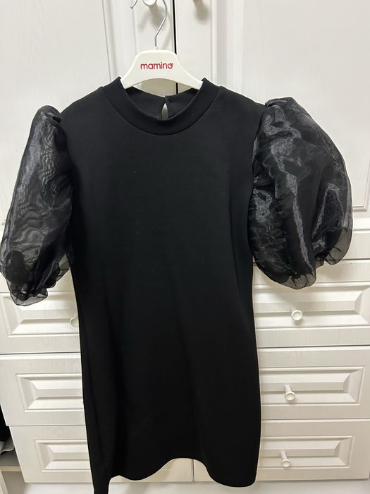 Черное платье для девочки