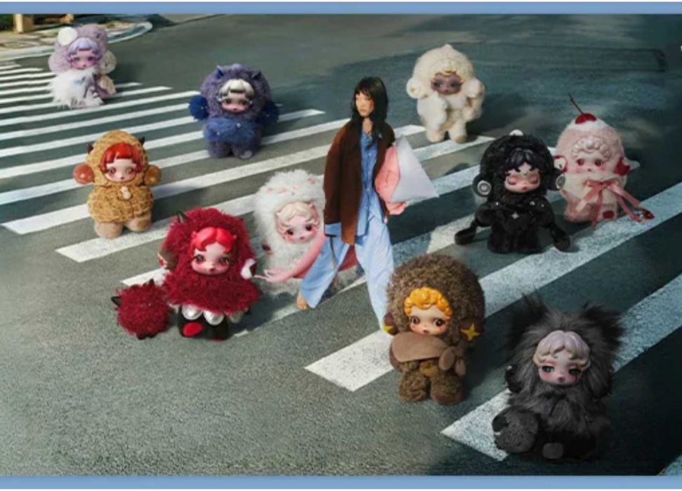 POP MART skullpanda брелочки