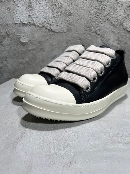 Rick Owens Piele Jumbo Laces Low