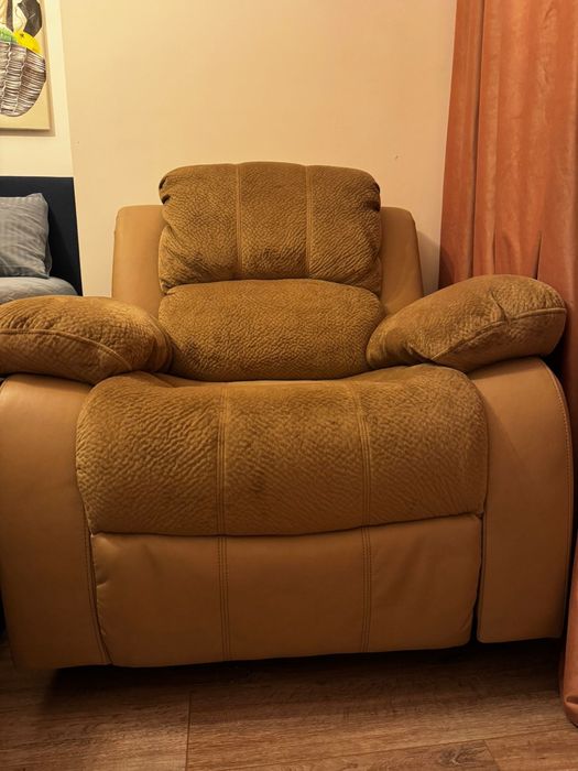 Fotoliu recliner Mobexpert, culoare bej!