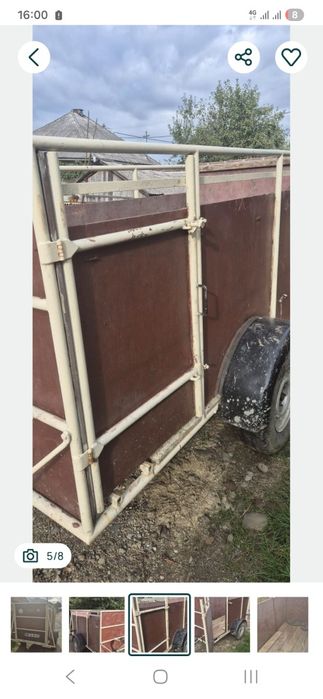 Vand remorca animale