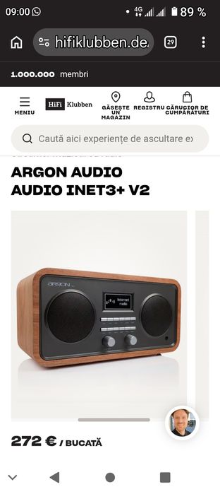 Vând radio internet