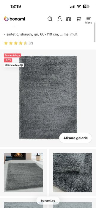 Set 2 covoare gri