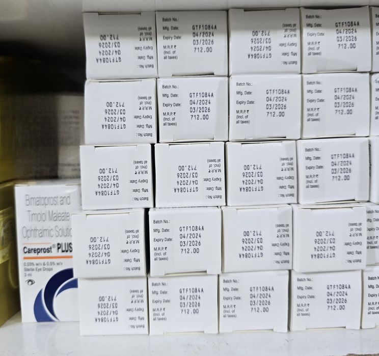 Careprost plus и Carepost Bimatorost для роста ресниц Оригинал 2027