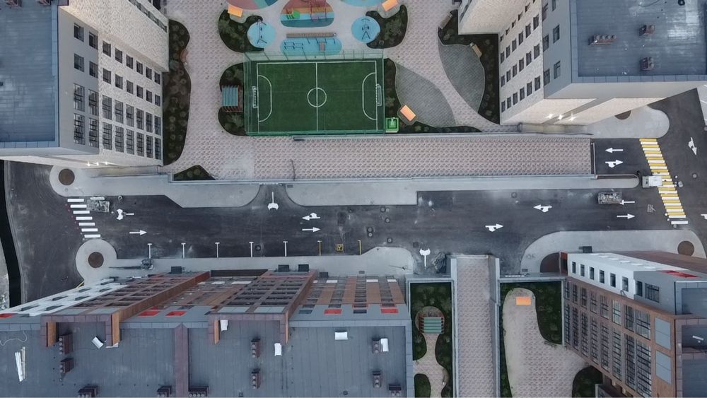 Дорожная Разметка  холодным пластиком, самый крепкий материал