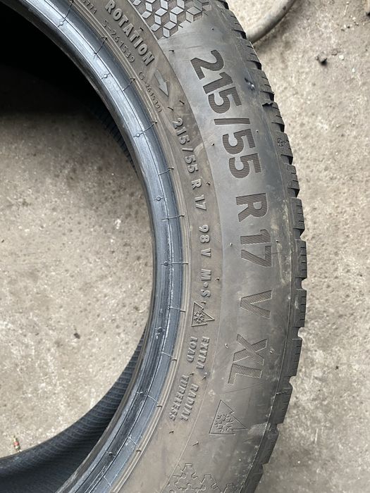 215/55/17 Continental 2 бр