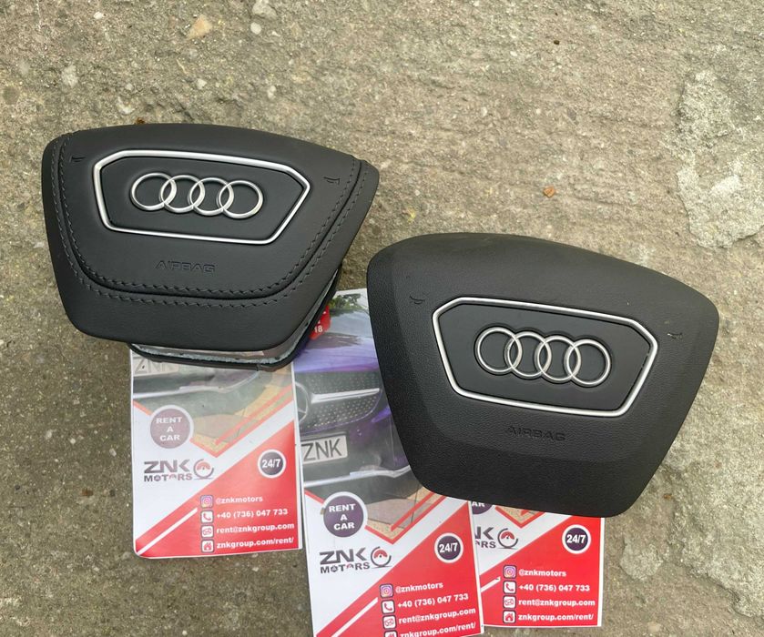 Audi A6 A7 A8 airbag volan cusatura piele - plansa bord - set centuri