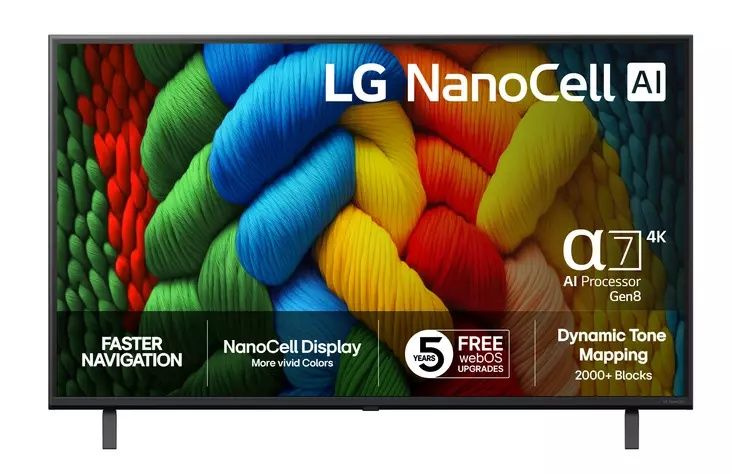 Телевизор LG 43/50/55/65/75/86LG NANO80A6B (2025) Индонезия 2 goda gar
