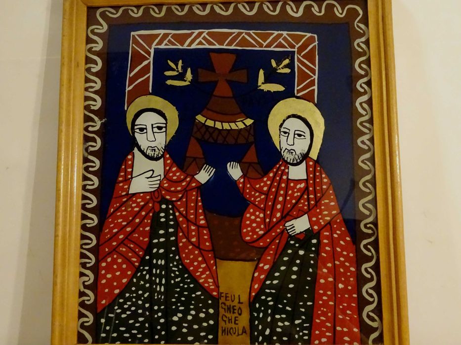 Icoana ‘Sfintii Apostoli Petru si Pavel, pictura Feur Gheorghe, Nicula